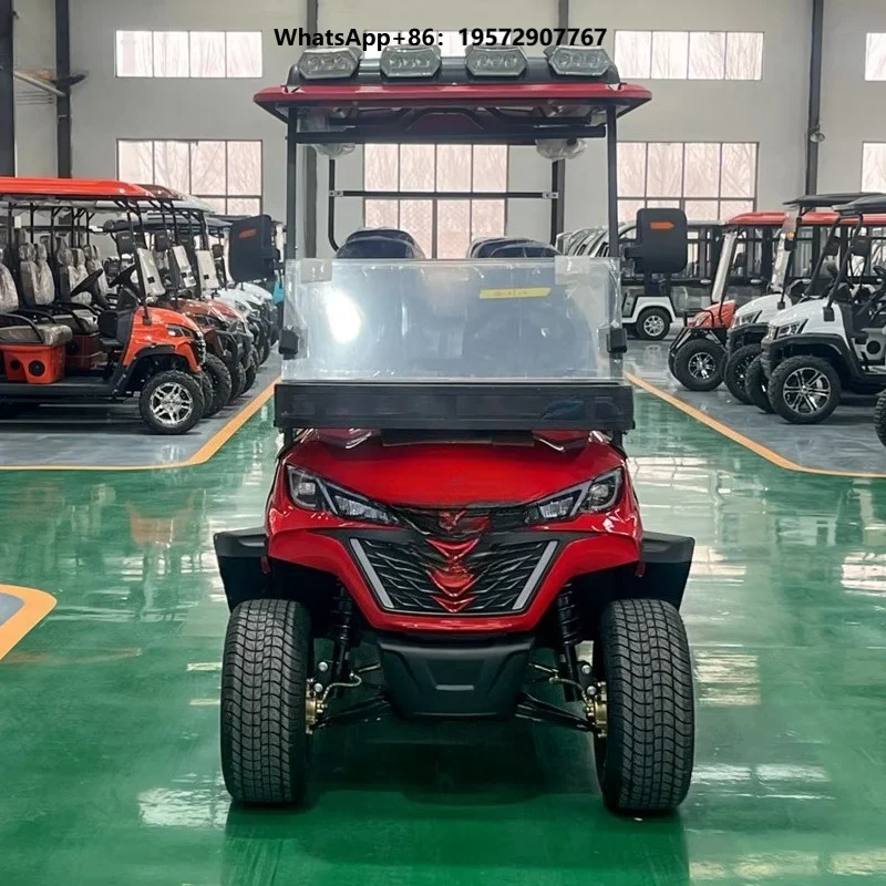 Hot Sale Classic 6-Seater New Energy Golf Cart with Electric Lithium Battery