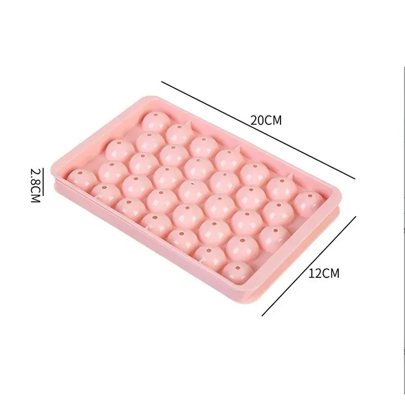 1pc Round ice cube tray for freezing, cocktail ice, round ice cube tray with lid, spherical ice, drink ice