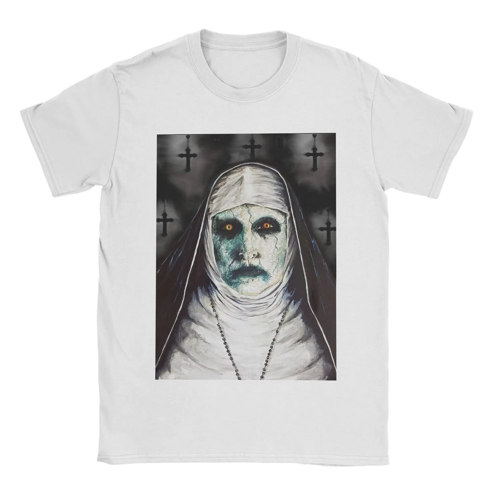 2026 الصيف Hot البيع The Conjuring Movie الرجال تي شيرت الجدة تيز قصيرة الأكمام Crewneck تي شيرت 100% القطن ملابس فريدة من نوعها بلايز #2