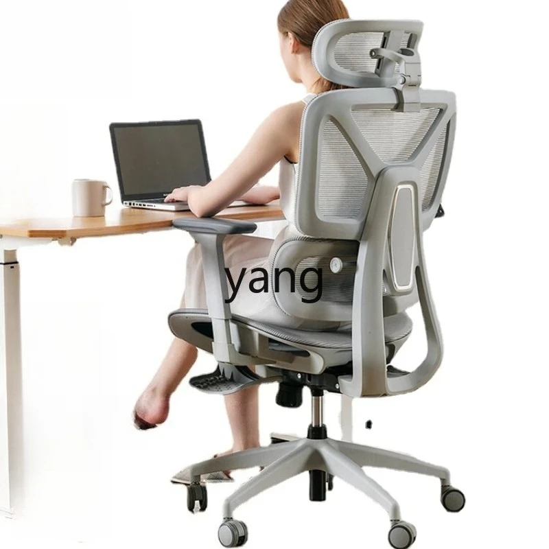 LTT Engineering  Computer Chair Home Comfortable Long-Sitting Study Desk Chair E-Sports Swivelr Office Seating