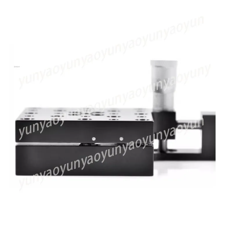 2 Axis Manual Goniometer Stage Pitch Yaw Tilt Positioning Table Optical Mount for Laser Alignment