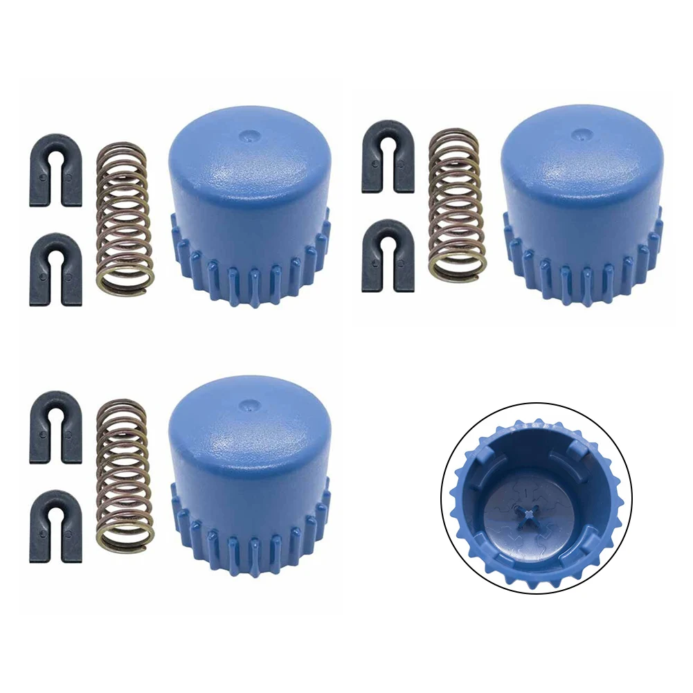 3x For T25 Bump Knob Assembly with Springs and Eyelets for Echo 122C 124L 125C 125L 125LDX 128C 128CD 128L 128LD