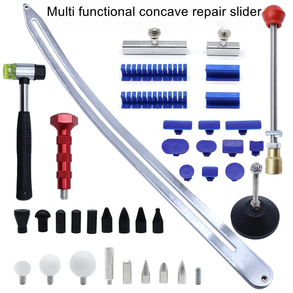 

Car Dent Repair Tool Wheelbrow Slider Pry Bar PDR No Sheet Metal Fender Body Repair No Trace Shaping