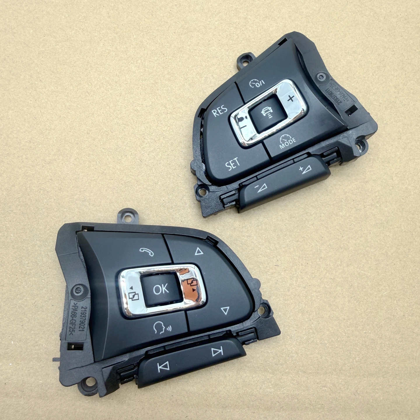 Suitable for Volkswagen Golf 7 7.5 Sportsvan Variant E-Golf MK7 5G0959442 Multifunctional Steering Wheel ACC Switch Button Cover