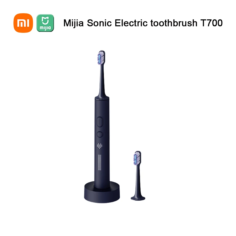 Xiaomi Mijia T700 Electric Toothbrush Portable Ultrasonic Smart Sonic Brush Whitening Teeth Vibrator Oral Hygiene LED Display