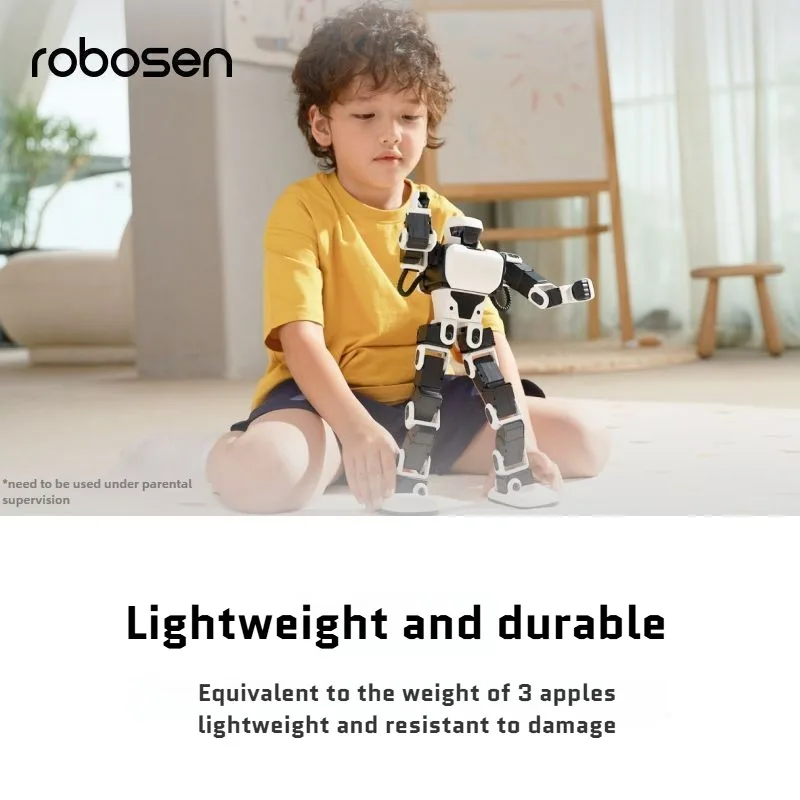 Robosen crianças robô inteligente espaço scout ai robô programável interação de voz aprendizagem robô brinquedo educativo presente aniversário