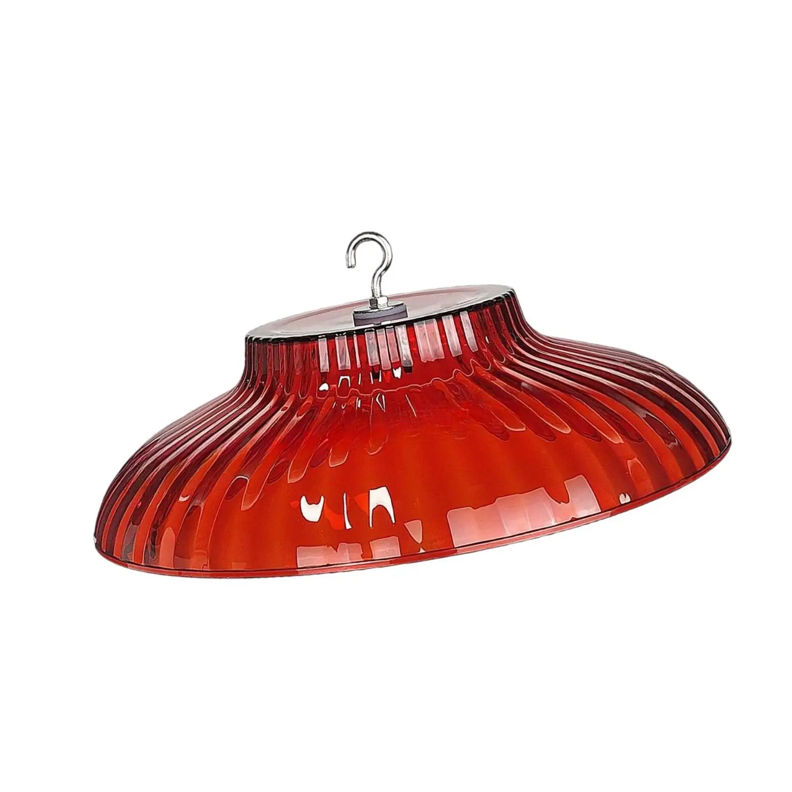 Rain Protective Dome Clear Bird Feeder Cover Easy Clean Squirrel Proof Baffle Outdoor Shelter for Yard Patio Birdhouse Accessory