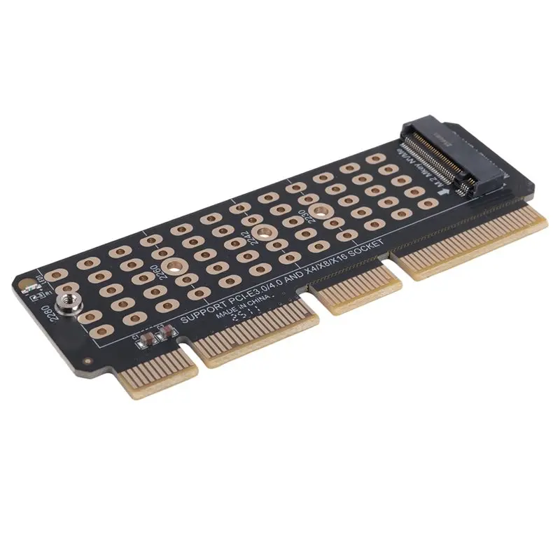 A97I-M.2 NVME To PCI-E 4.0 Adapter Card M.2 M-KEY Slot Supports 1U Server