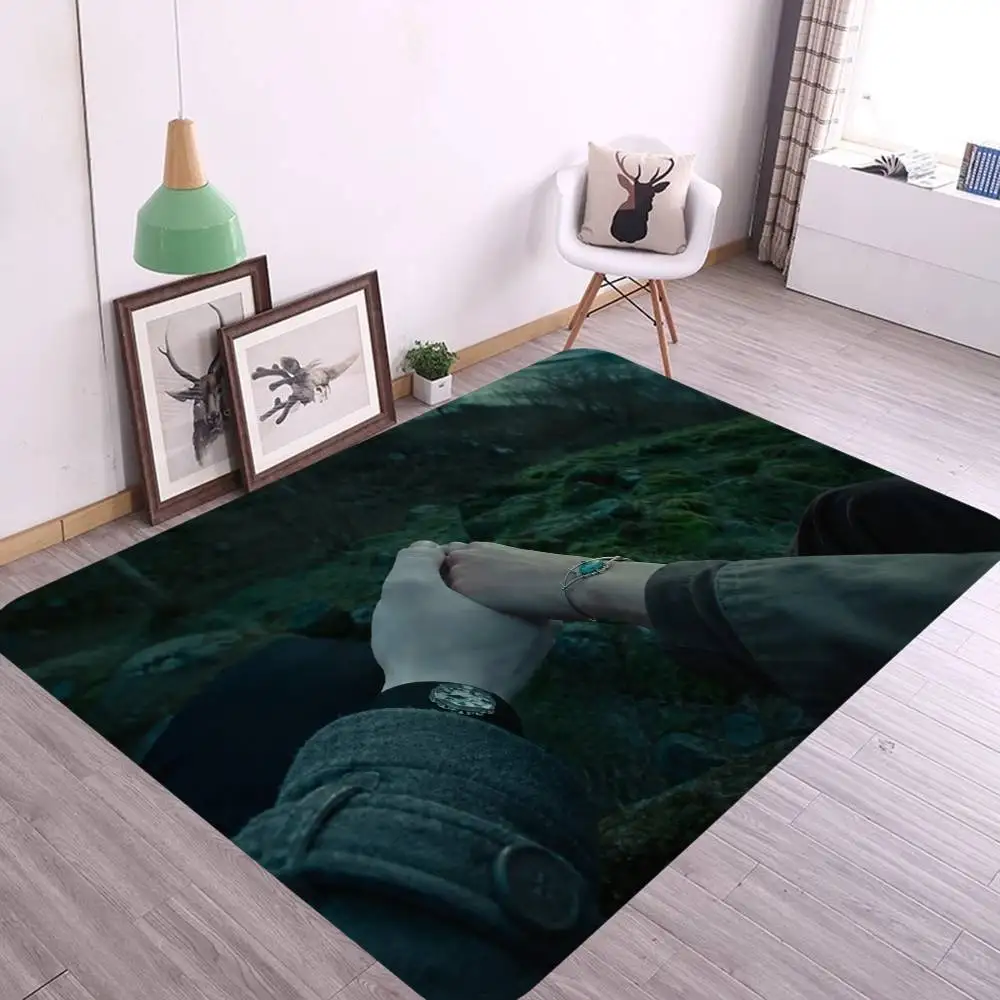 Classic Popular Love T-TwilightS Movie Kitchen Mat Kids Room Bedroom Decoration Balcony Anti-Slip Doormat Living Room Alfombra