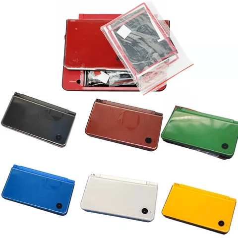 New Housing Protective Plastic Shell For NDSi XL/LL Console Replacement Faceplate Botttom Case With Button and Len For NDSiXL LL