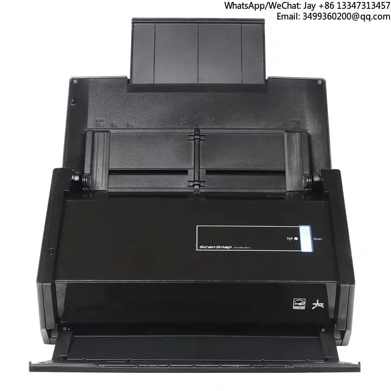

Fujitsu IX500 Automatic Wireless USB Document Scanner CMOS Sensor 600dpi Optical Resolution Black White Duplex Scanning A4 Size