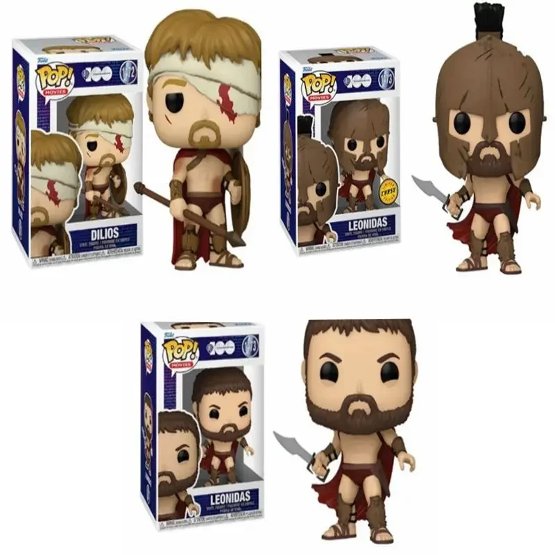 Funko POP 2025 novos Leonidas Dilios # 1472 LEONIDAS # 1473 Vinil 10 Cm Figuras de Ação Coleção Modelo Brinquedos