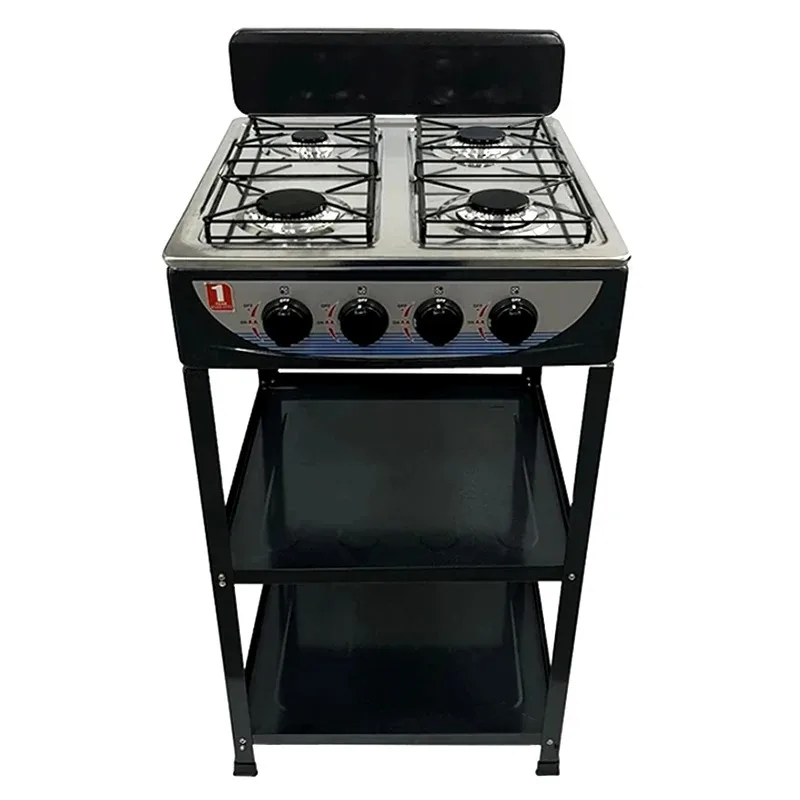 Modern Novel Design Reasonable Price Stove Top Covers Standing     Cooker Cooktop with burner Shelves