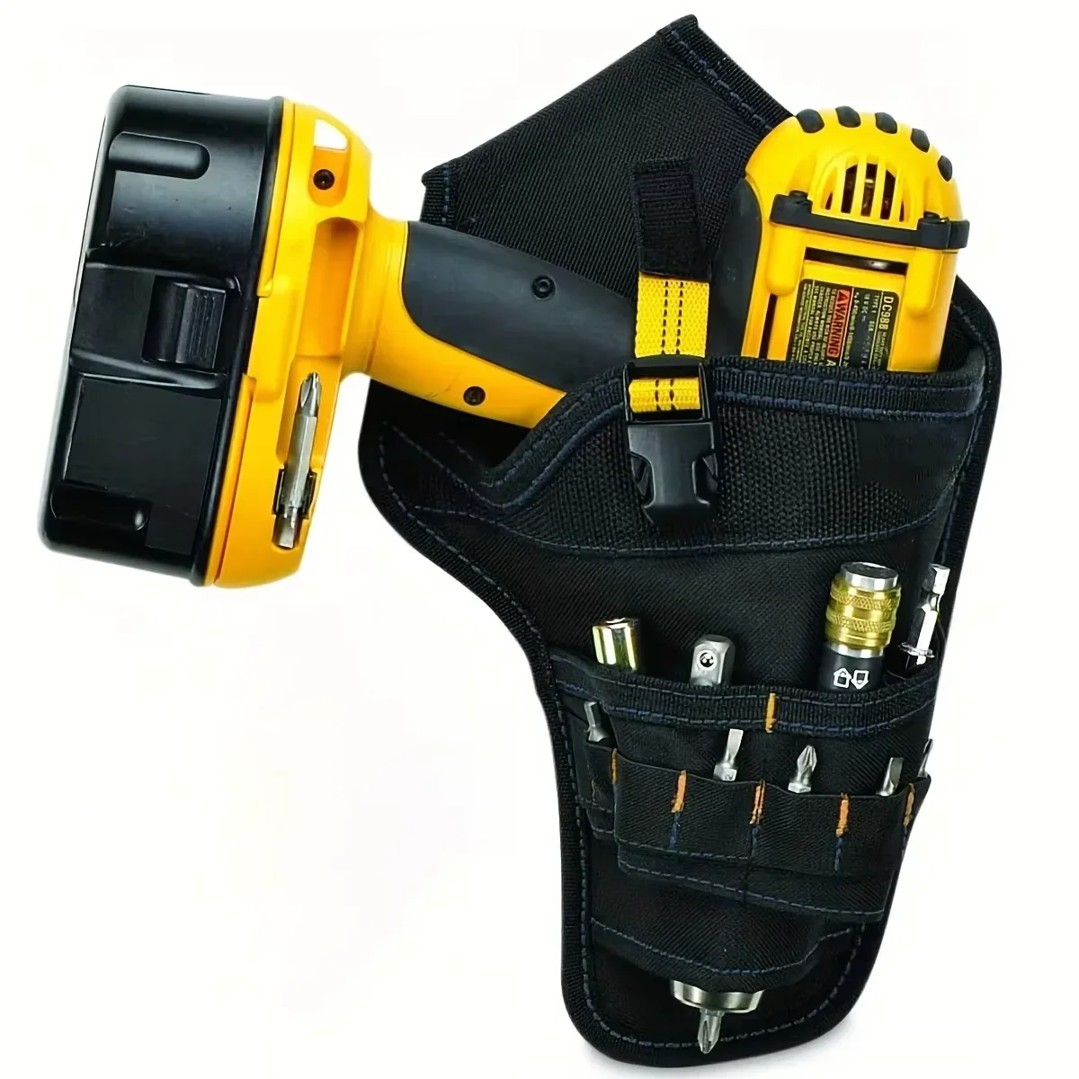 

Multi-functional Waterproof Drill Holster Waist Bag Power Holster Cordless Drill Holster Wrench Hammer Screwdriver