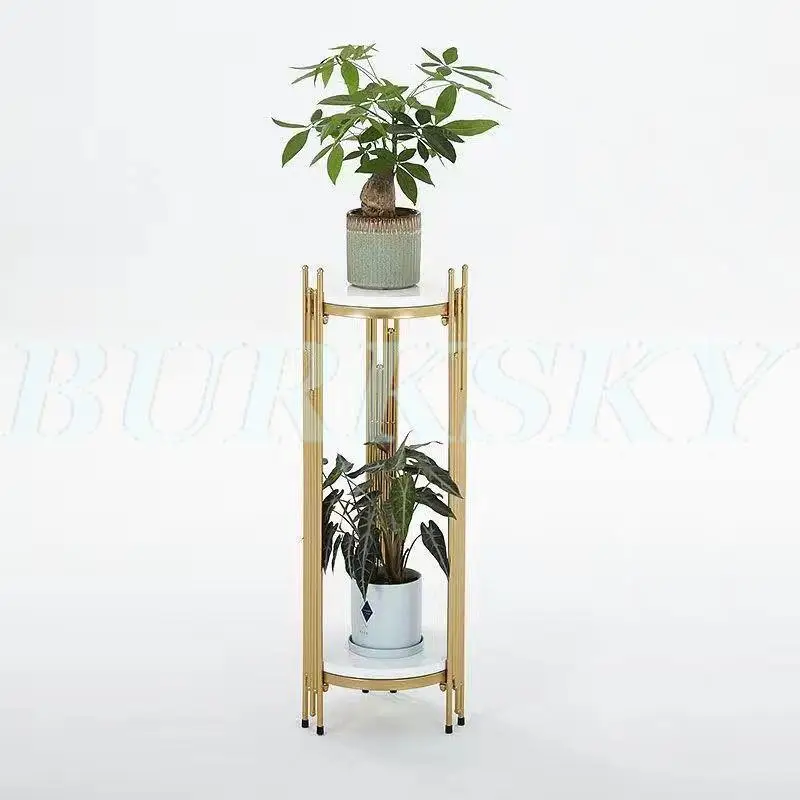 Plant Stand  Flower Stand 2 Tier Flower Shelf Planter Rack Storage Organizer Display Indoor Garden Balcony Storage Rack