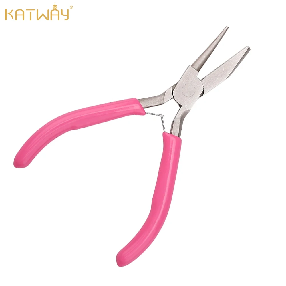 

KATWAY Used Jewelry Making 4.72-Inch Professional Round Concave Pliers Mini Precision Wire Loop Ideal DIY Manual Tools HH-AA527