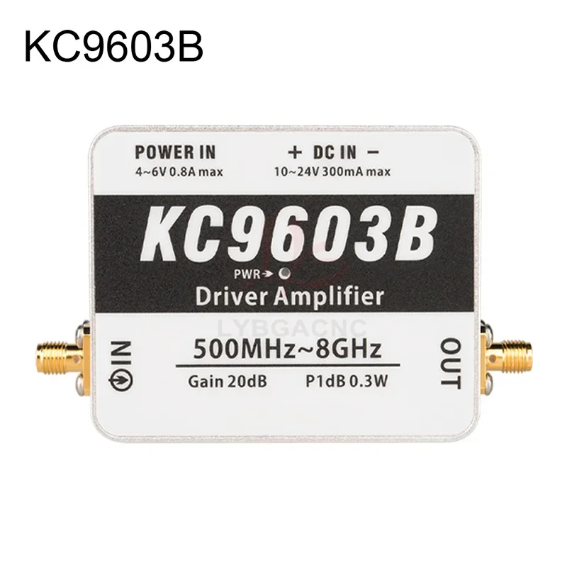 MEASALL LY.GROUP.CHINA Distributor Experimental Gain Module Medium Power KC9603B 100MHz-8GHz 0.3W Type-C Port