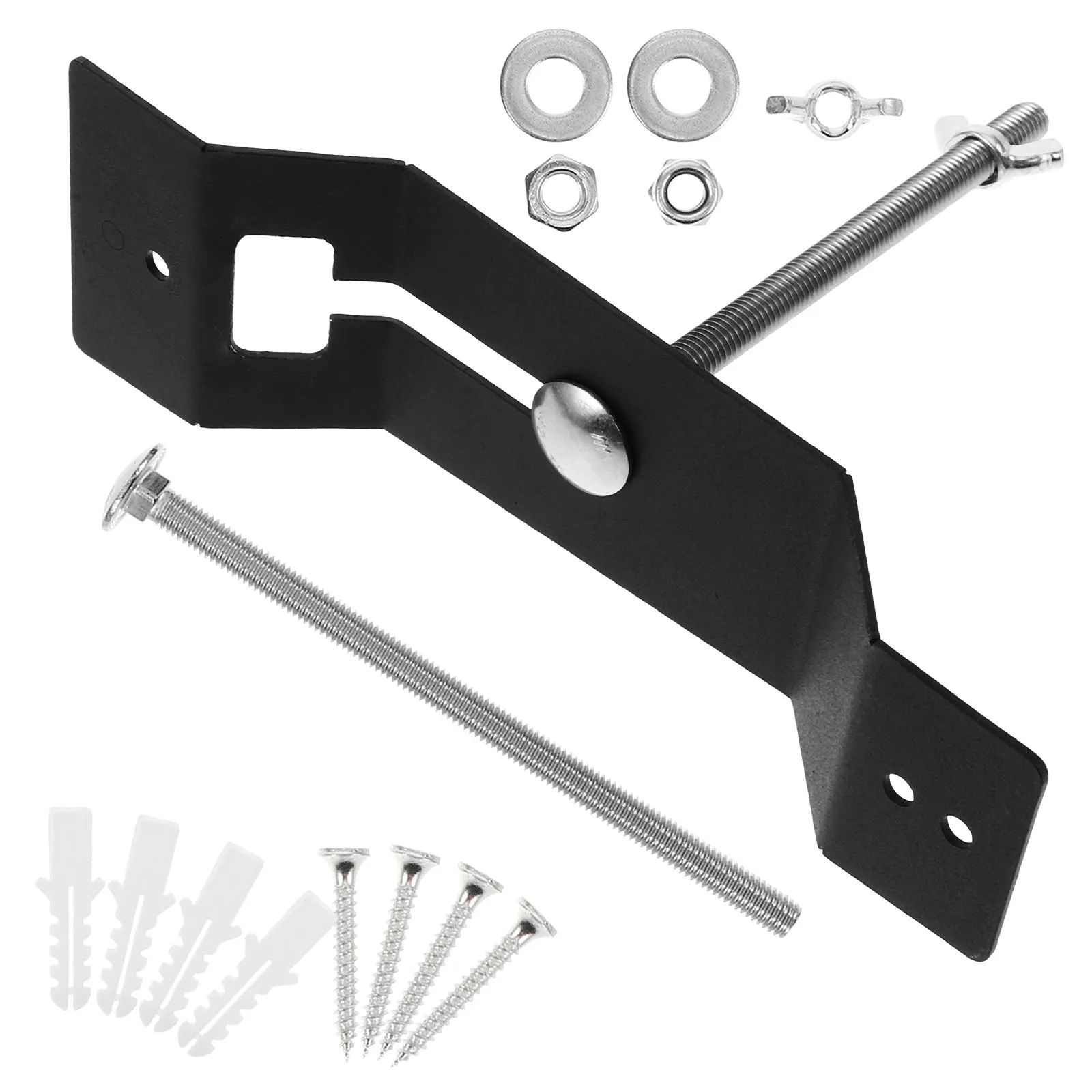 1Set Wall Mount Spare Tire Carrier Heavy Duty Trailer Spare Tire Mount Rack Universal Fit Enclosed Trailer Storage
