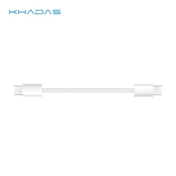 khadas New 10CM USB-C to C/Lightning Audio cable is designed for Khadas Tea/Tea Pro MFi authorized,perfect Audio-Data Streaming