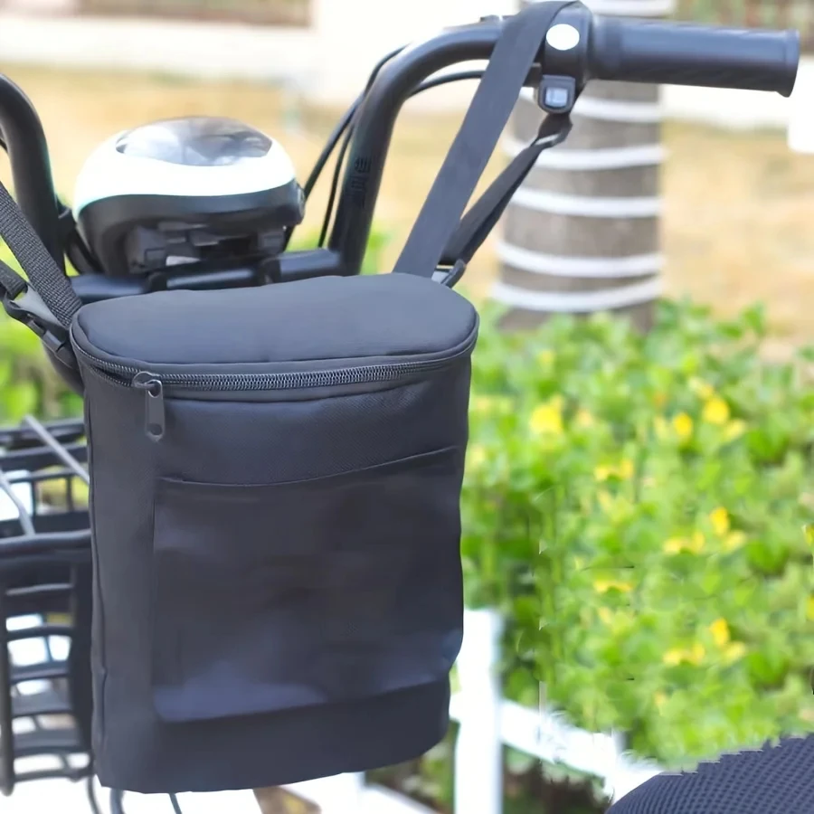 Multi Functional Bicycle Clutch with Large Capacity, Electric and Motorcycle Front Zipper Storage, Motorcycle Accessories