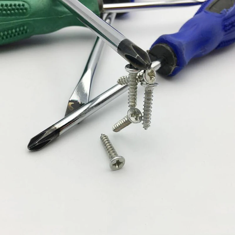 1Pc Wholesale Slotted Screwdriver And Phillips Screwdriver Repairing Disassemble Tool For Electronic Product