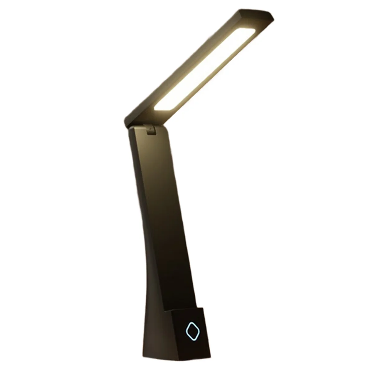 A010 LED Eye Protection Children'S Reading and Writing Desk, Rechargeable and Plug-in, Foldable Learning Desk Lamp Black