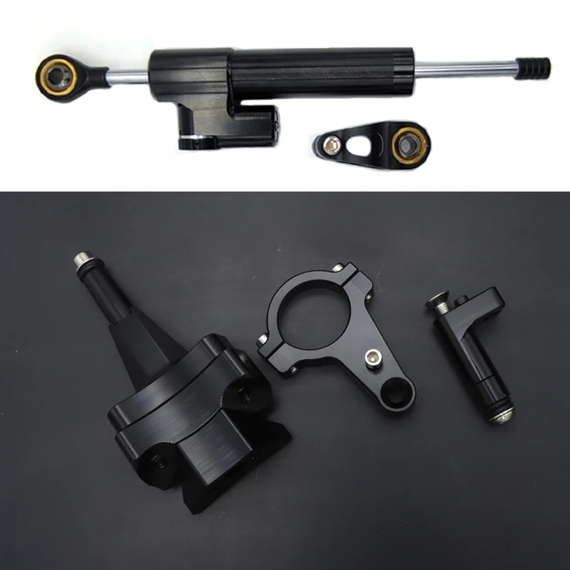 Directional Steering Damper For YZF R6 2006-2020 R1 09-12 Motorcycle Accessories Damper Mounting Bracket Kit Set