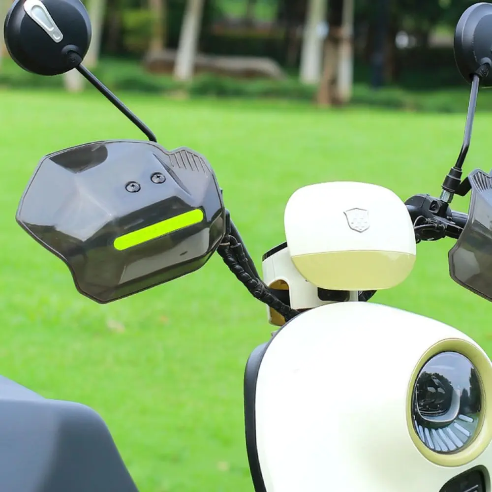 Motorcycle Handlebar Guard Wind Deflector For TVR Scooter Ebike Universal Rainproof Hand Shield Protector Equipment