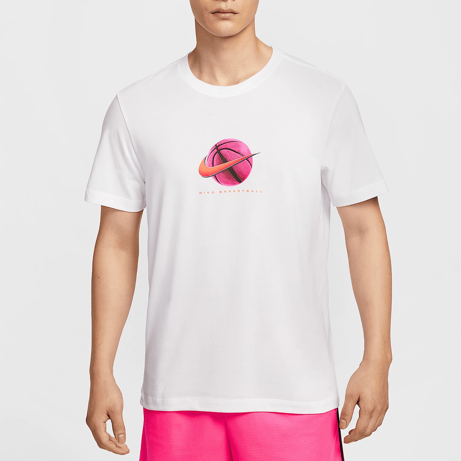 

Летняя мужская баскетбольная спортивная футболка Nike Genuine 2025 HJ3465-100