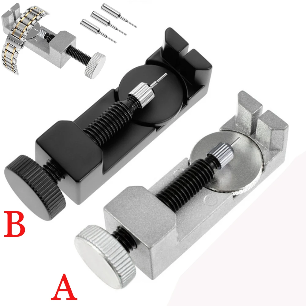 A/B Styles 1PCS Adjustable Watch Openers Back Case Tools Crimpers Strap Pin Removers Wrenches Repair Tools Watch Battery Remover