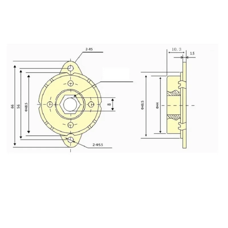 20PCS 1NM chair swivel one-way damping cabinet flip-up Rotating buffer cabinet door damper hinge