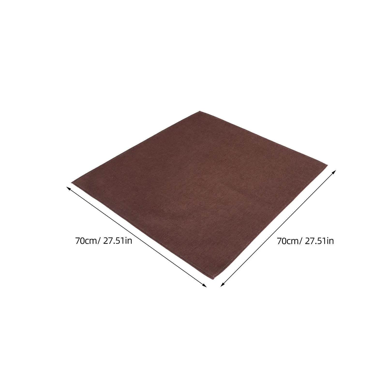 Chenille Double-Sided Reversible Sofa Armrest Cover 70x70cm Washable Non-Slip Couch Towel Protector for Living Room Oversized