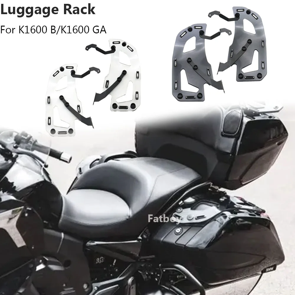 For BMW K1600 BAGGER Luggage Racks On Side Panniers Motorcycle Accessories Additional Luggage Rack K1600 Grand America 2017-UP