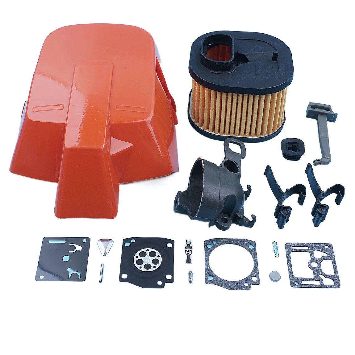 Top HD Air Filter Cover Intake Adaptor Kit For Husqvarna 372XP 365 362 371 372 Chainsaw 503 81 77-01 Replacement Spare Parts