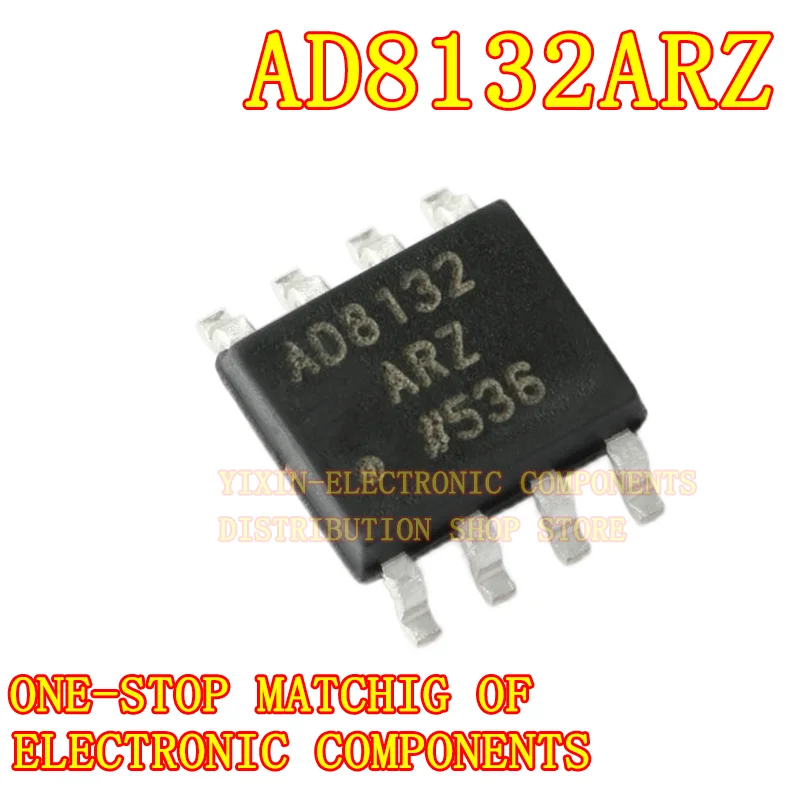 

5PCS Chip AD8132ARZ-r7 SOP8 AD8132ARZ AD8132 Soic-8 low-cost, high-speed differential amplifier chip