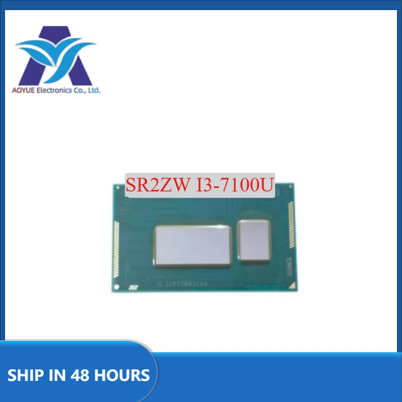 1 unids/lote usado SR2ZW I3-7100U prueba perfecta