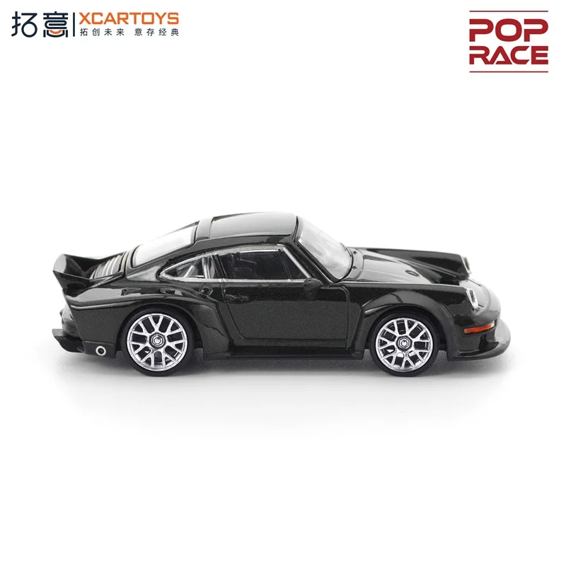 1:64 SINGER DLS Turbo Black Diecast Collector's Vehicle Model Car