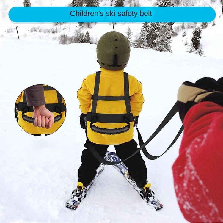 Skiing Safety Anti Fall Rope New Outdoor Ice Skating Children's Skiing Safety Protection Belt Skateboard Teaching Training Belt