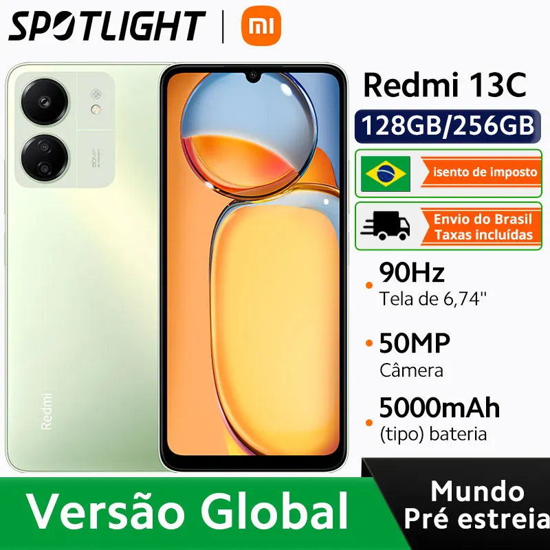 Por que o Xiaomi Redmi 13C com Câmera de 50 MP é a Escolha Certa para Fotos de Qualidade no Dia a Dia?