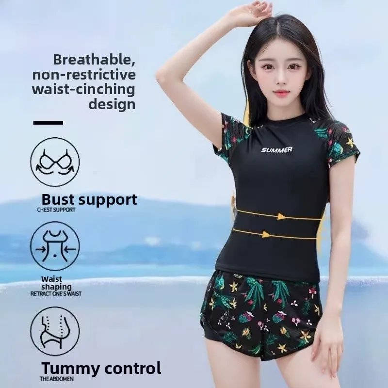 

Модный женский раздельный купальник-бикини янтарного цвета с высокой талией, скрывающий недостатки фигуры, утягивающий, больших размеров, с подкладкой для груди