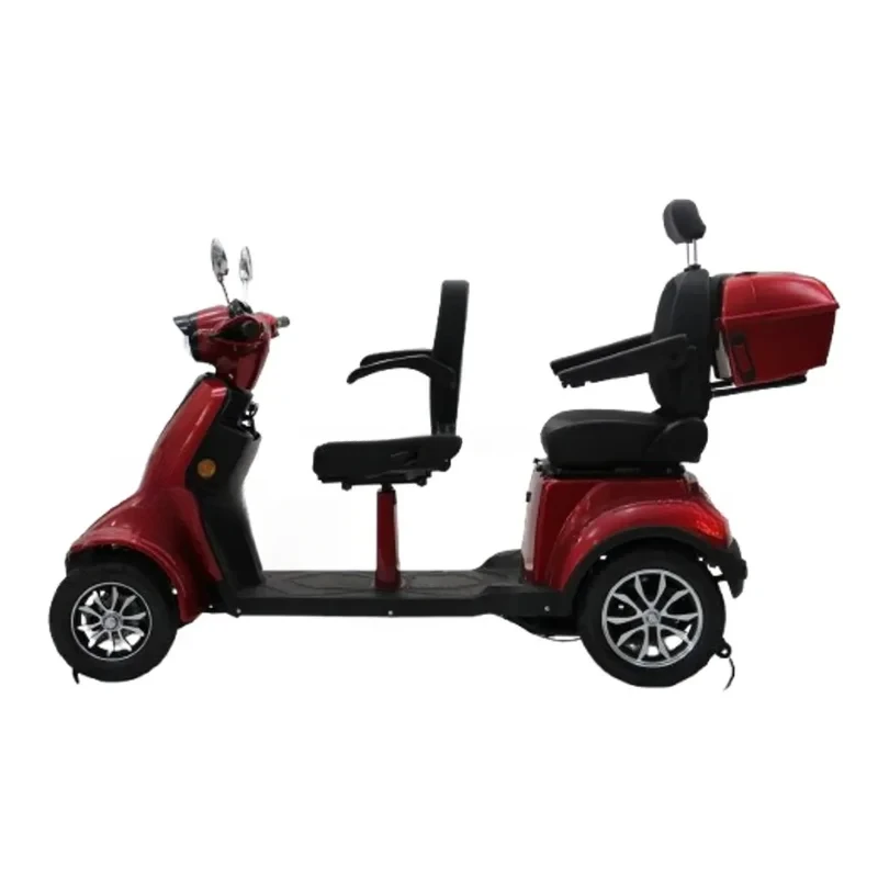 

Factory Hot Selling Made in China Mobility Scooter Four Wheel Two-Seat Electric Motorcycle for the Elderly 1000W 25km /H