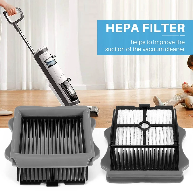 6 шт. HEPA-фильтр для Tineco Ifloor PLUS/напольный беспроводной пылесос