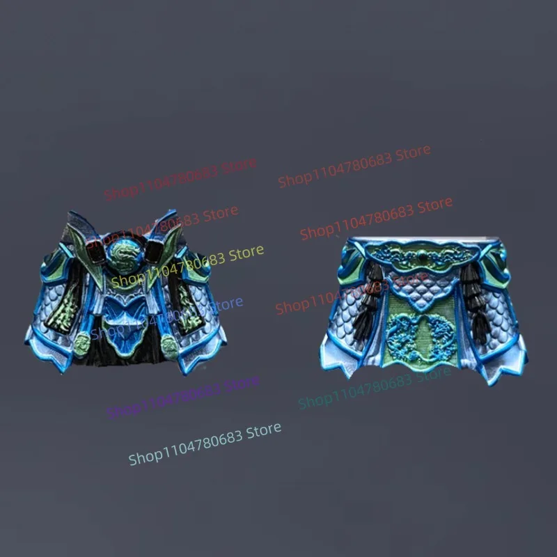 Blocs de construction MOC bête mythique Dragon azur, Mini figurine modèle armure, jouet de collection, accessoires, pièce d'exposition, cadeau amateur