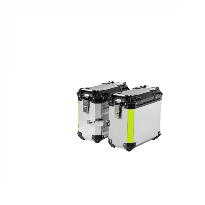 Hongsheng Factory Direct Sales CL X7 37L Aluminum Alloy Motorcycle Side Case, Universal Model, with Built-in Strap System
