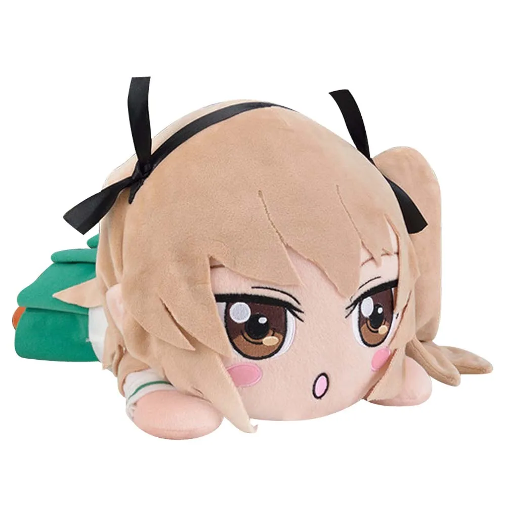 

Cute Japan Anime Girls und Panzer Shimada Alice Laying Down Big Plush Plushes Stuffed Pillow Kids Doll Toy Gifts 40cm