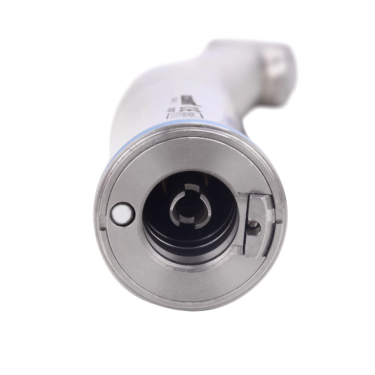 AZDENT Dental 1:1 LED-Faseroptik-Handstück, Winkelstück mit internem Wasserspray, Druckknopf, niedrige Drehzahl, blauer Ring, Zahnarztwerkzeug – Detail 5
