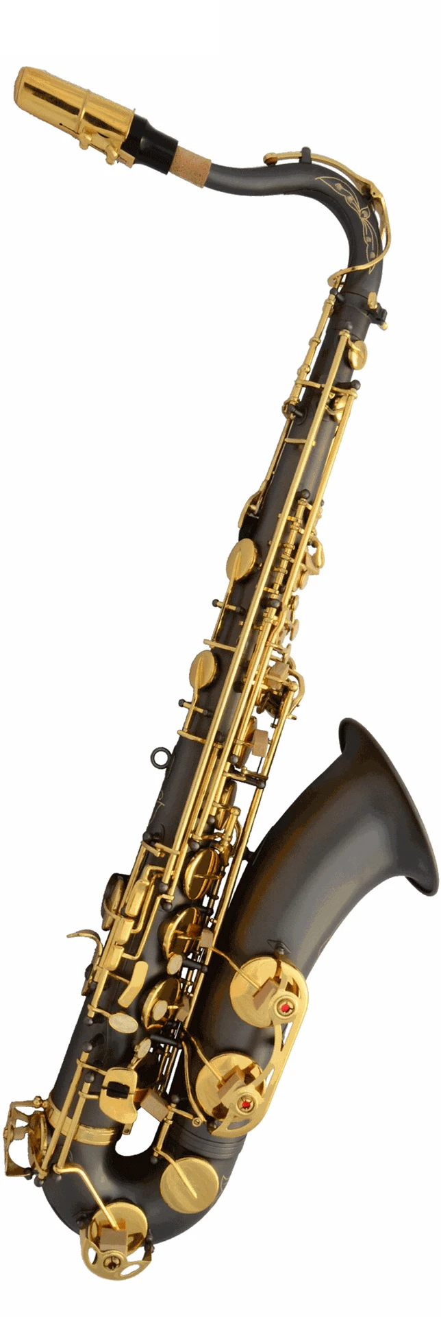 Instruments Advanced Professional Tenor Matte Black Nickel Saxophone SAX