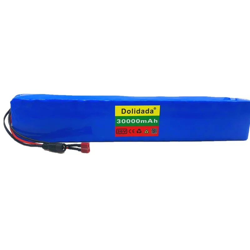 Nouveau 100% Haute Puissance Batterie 10S4P 36V 30Ah 18650 800W 30000mAh pour Ebike Vélo Électrique avec BMS + chargeur 42V2A