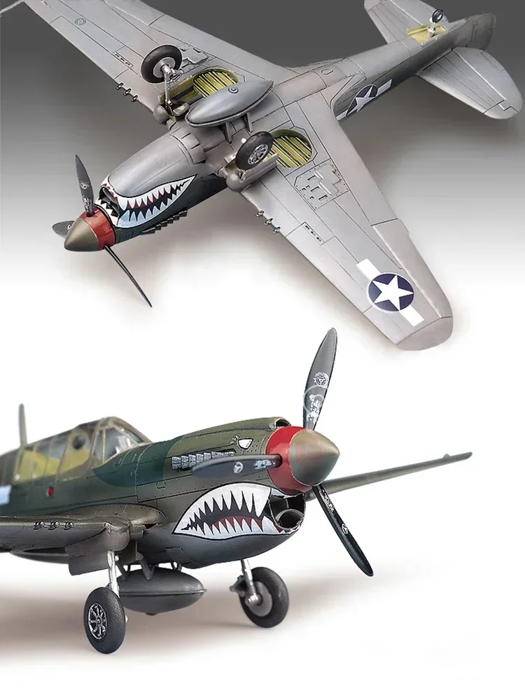 Academy 12465 P-40M/N Warhawk fighter 1/72 aircraft scale model kit