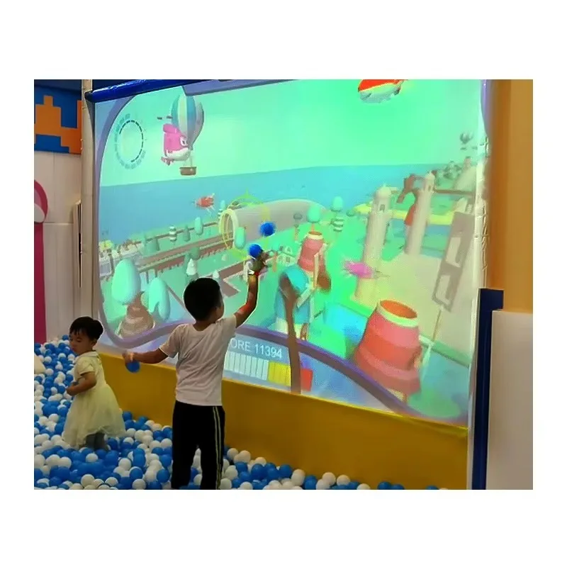 

[Hot Sale] Indoor Interactive Projection System Floor/wall Projection Throw Ball Game